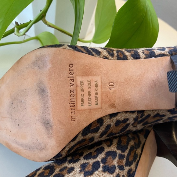 Martinez Valero Animal Print Stretch Knee High Boot - Picture 5 of 6